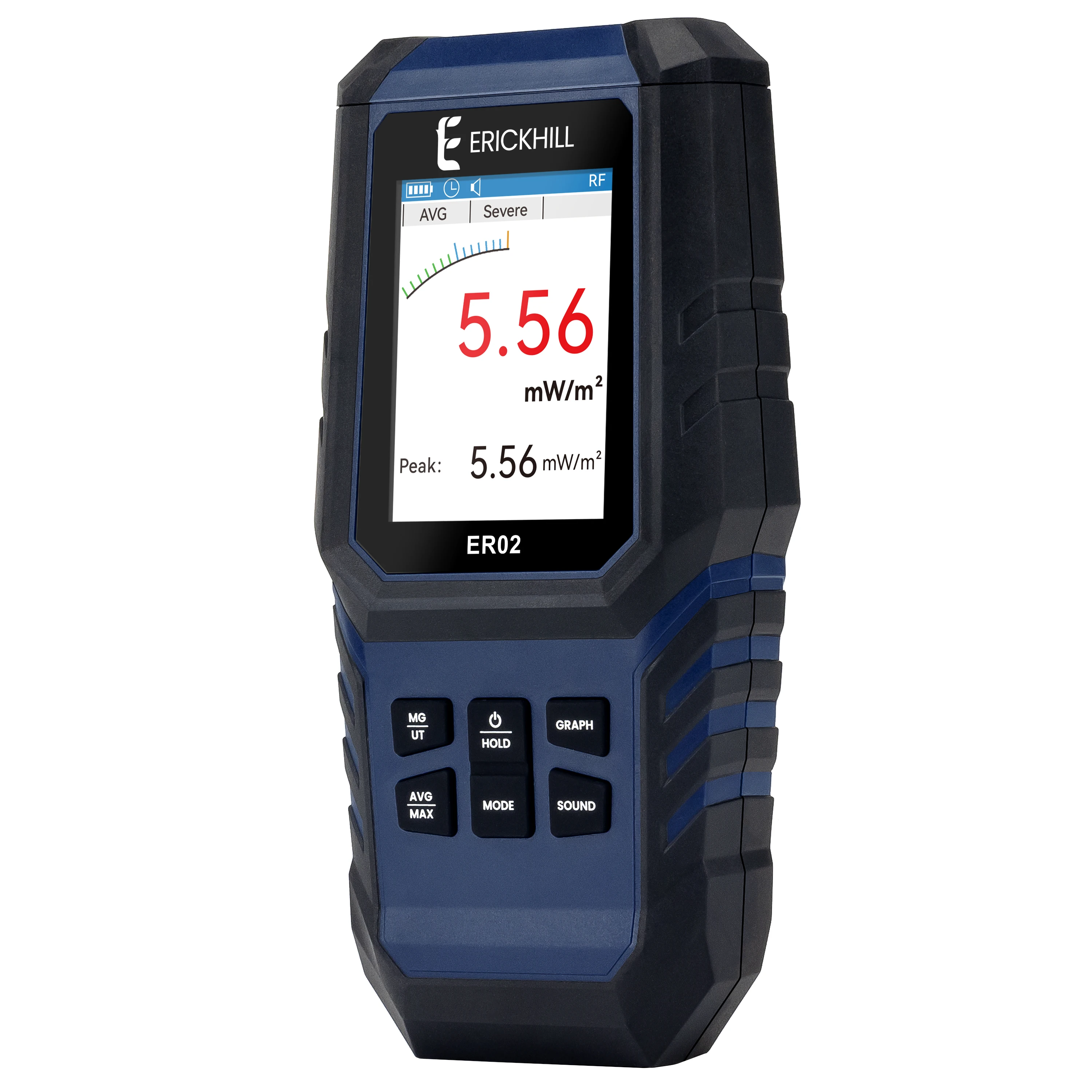 EMF Meter Rechargeable Electromagnetic Radiation Detector For Magnetic Field Electric Field Radiation And Radio Frequency Field
