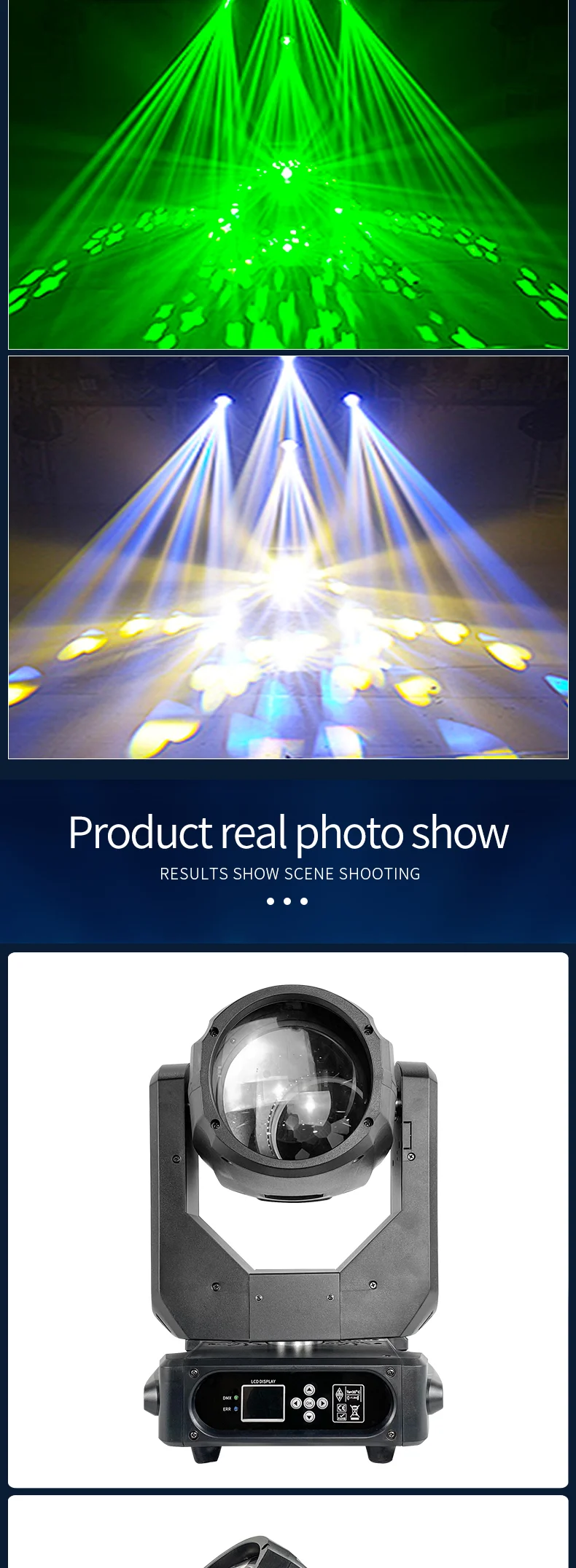 295w Beam Lamp Spot Led Sharpy Dj Stage Light Equipment Professional