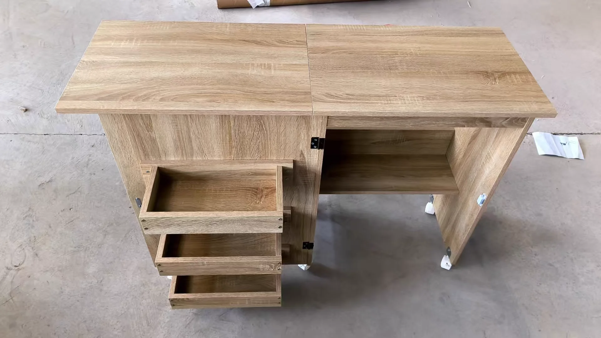 Table D'extension Pliable Pour Machine à Coudre - Grand Plateau De Travail Pour Projets De Couture - Compatible Modèle 4411