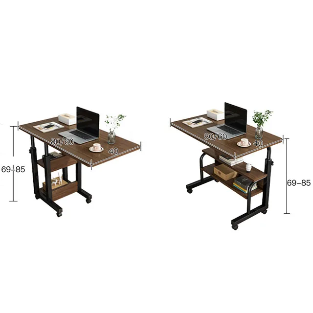 Computer Table Height Meter Laptop Table Height Adjustable Table Desk - Modern & Versatile