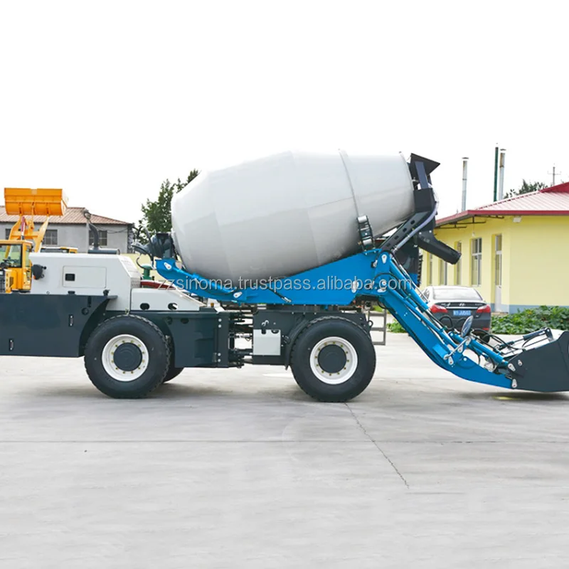Factory Price 5 Cbm Per Batch Self Propelled Concrete Mixer Diesel Cement Mixer Truck