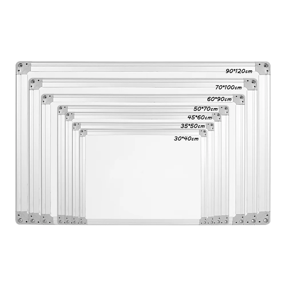 Simple Wall Mounted Dry Erase Aluminum Hanging Message Board Magnetic ...