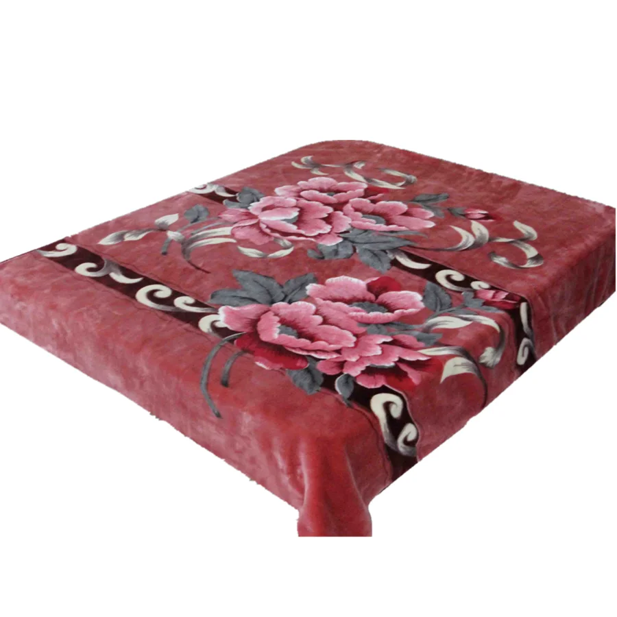 Latest Double Bed Designs 100 Polyester Fabric Wholesaler Pakistani Mink Blanket