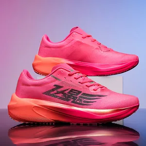 Men's Sneakers Lightweight Running Shoes Breathable Sports Shoes with Carbon Plate Cushion New Pair Shoes for Men