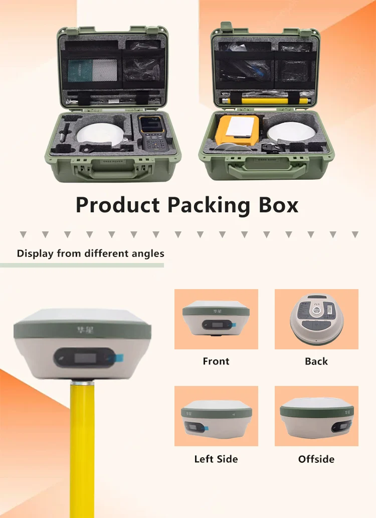 GNSS RTK Hi -target A15 Base and Rover upgrade for land surveying instruments