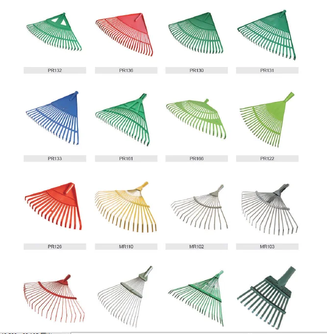 Wholesale Wooden Hande Garden Rake Grading Landscape Leveling Rake Leaf ...