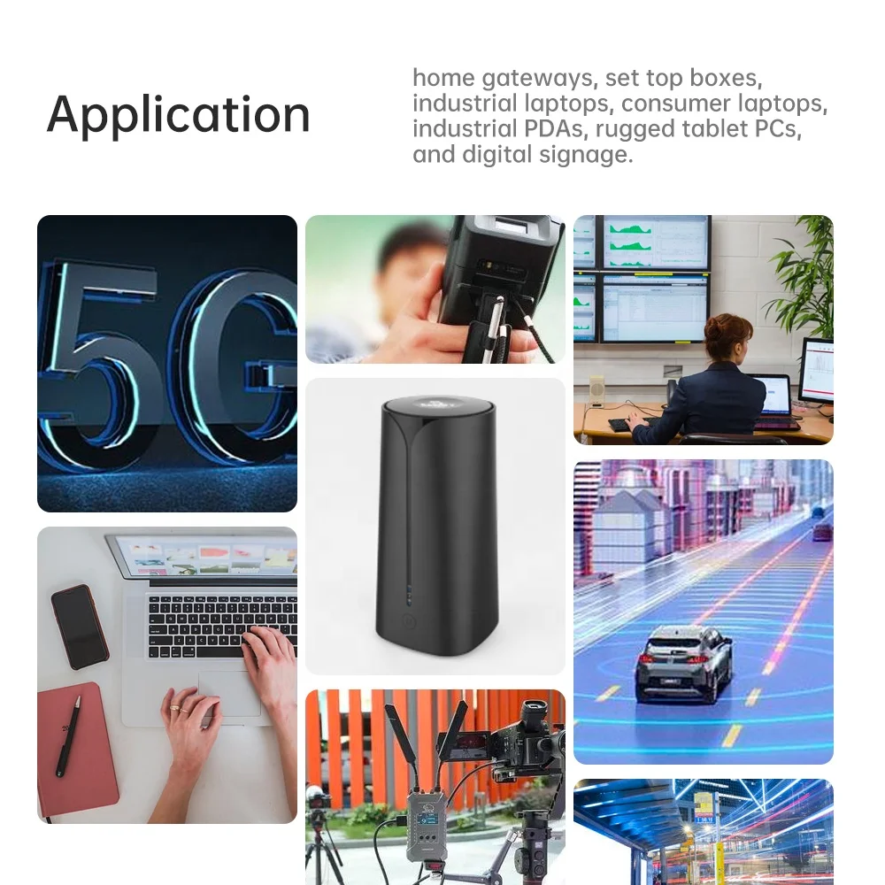 QUECTEL5G通信カードRM500Q-GLファン付きCPE用モジュール Quectel RM500Q-GL & 開発ボード - firecell.io