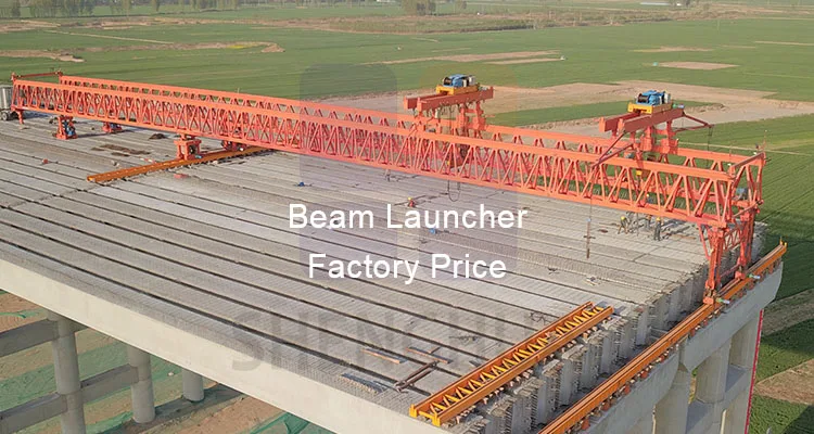 160t Double Truss Erection Bridge Girder Launching T Beam Launcher ...