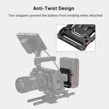 Small Rig V Mount Battery Plate, V-Lock Mount Battery Plate Quick Release Plate - 2988 product image
