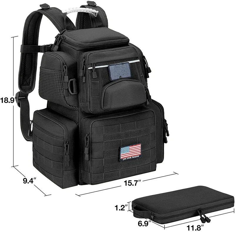 Factory Direct Sales Large Capacity Assault Backpack Practical Training Backpack Multifunctional Tactical Backpack