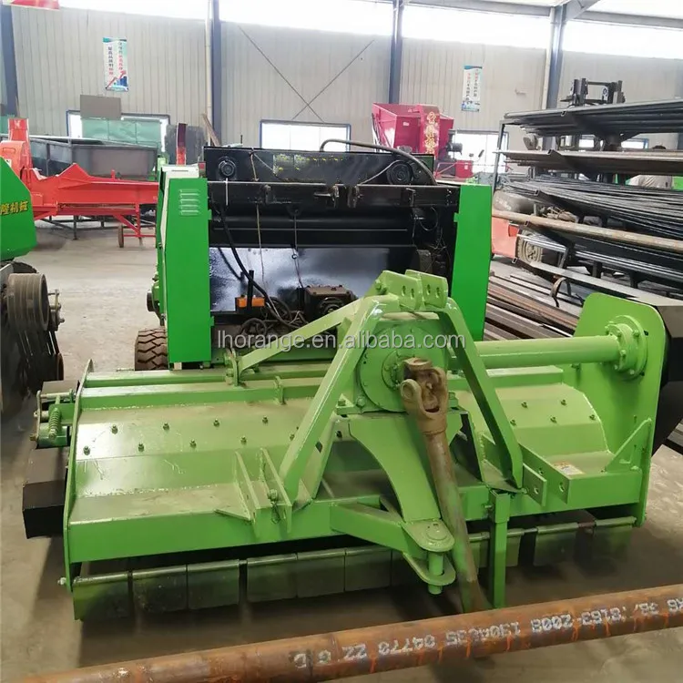 Automatic Combined Straw Collector,Cutter And Baler Baling Machine
