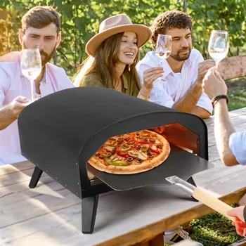 New Design 16 "and 13" gas pizza oven outdoor for household camping
