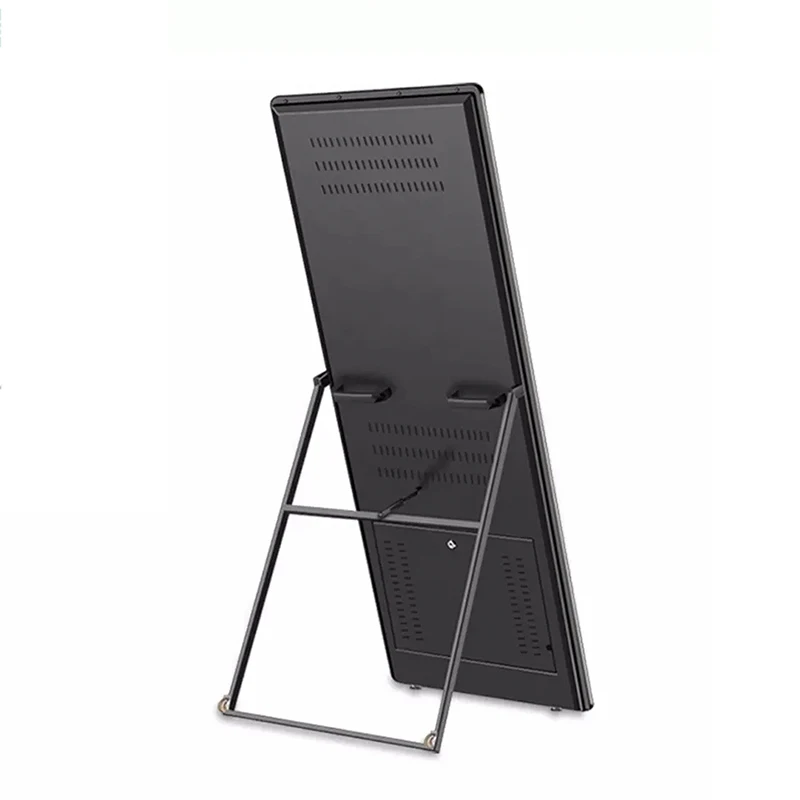 Portable Digital Poster Lcd Android Smart Indoor Advertising Player Screen Display Board Digital Signage and Displays