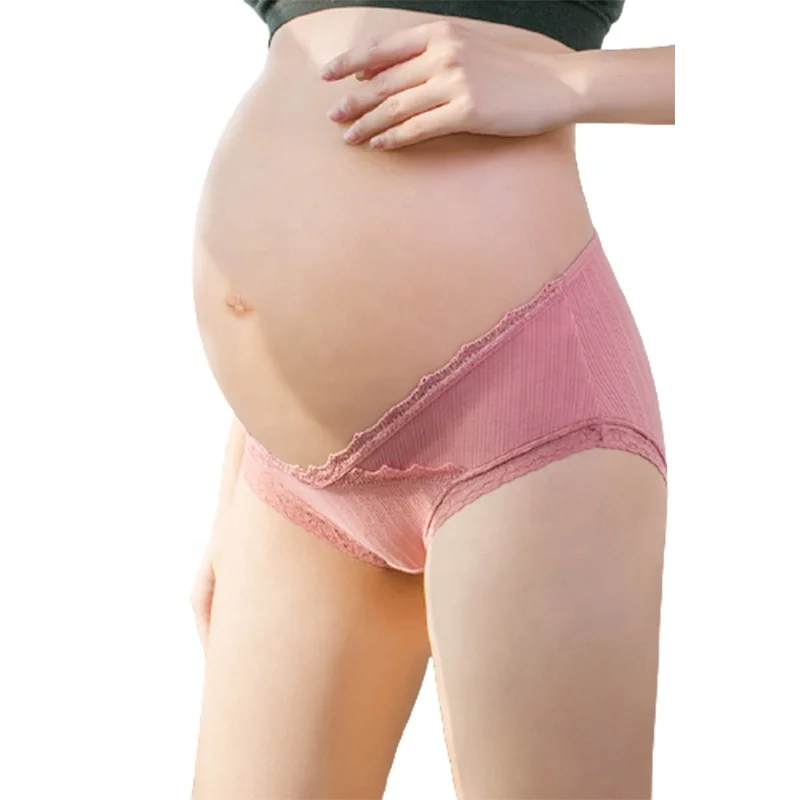 Pregnant women's underwear low waist comfortable