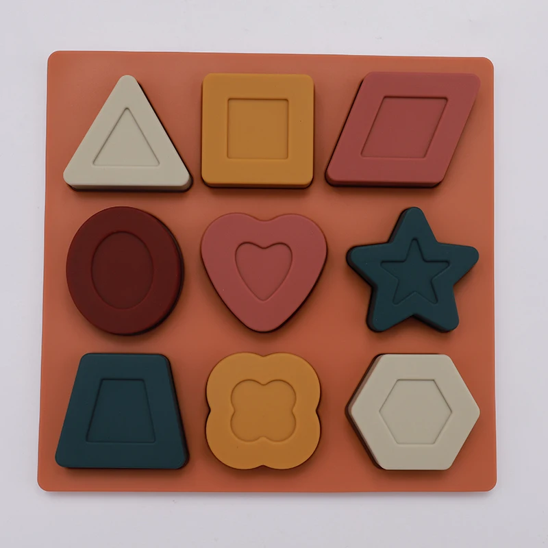 Самые продаваемые в сентябре силиконовые штабелируемые игрушки Обучающие блоки детские без бисфенола А пищевые