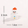 Pupazzo di neve a forma di blocco