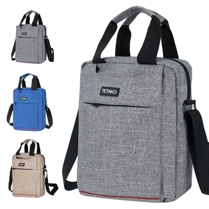 Business Mens Custom Logo Waterproof Computers Messenger Bags Laptop Shoulder Bag