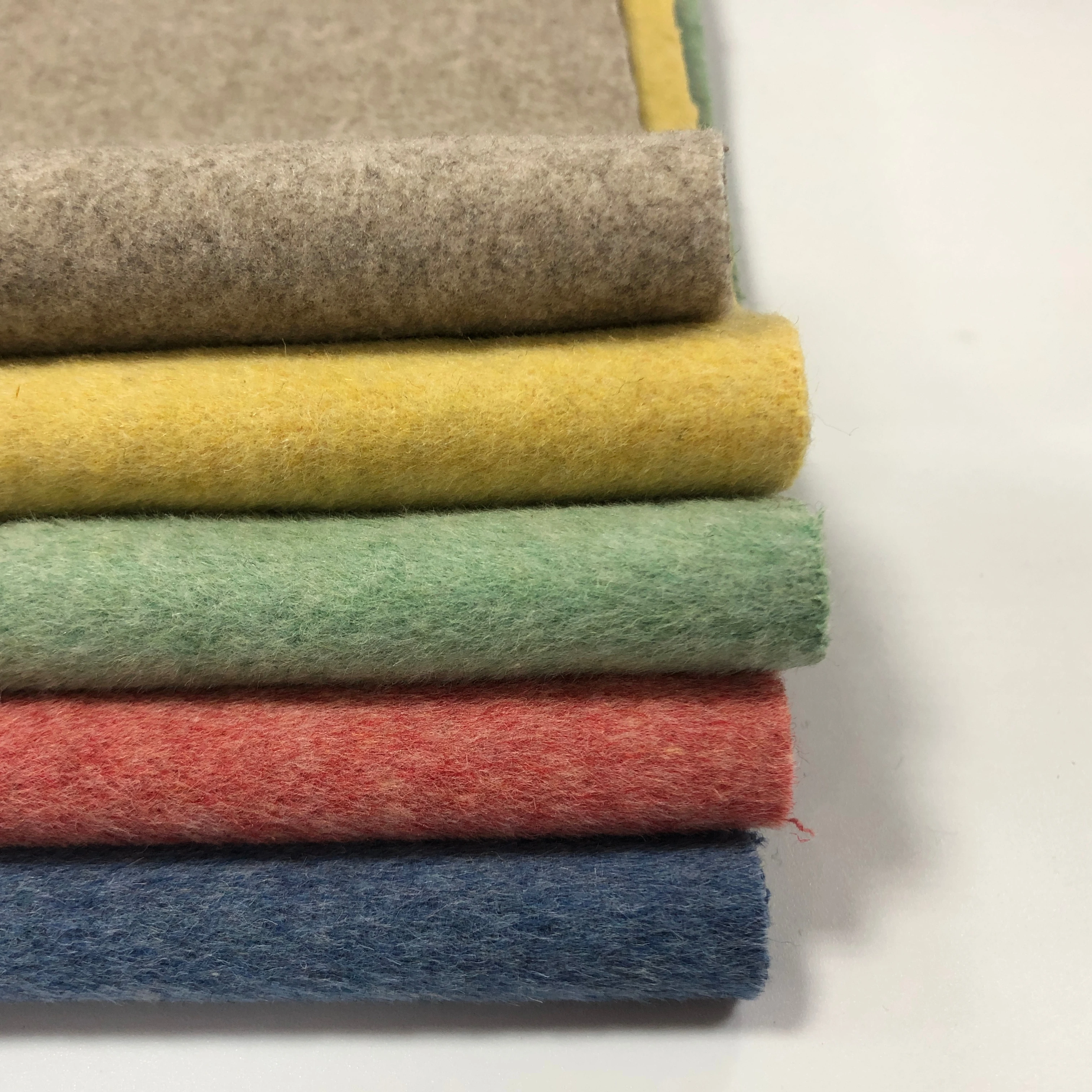 2022 New Product 100% Wool Alpaca Velvet Flannel Fleece Coat Fabric Woven Yarn Dyed Pattern for Girls' Jackets and Suits