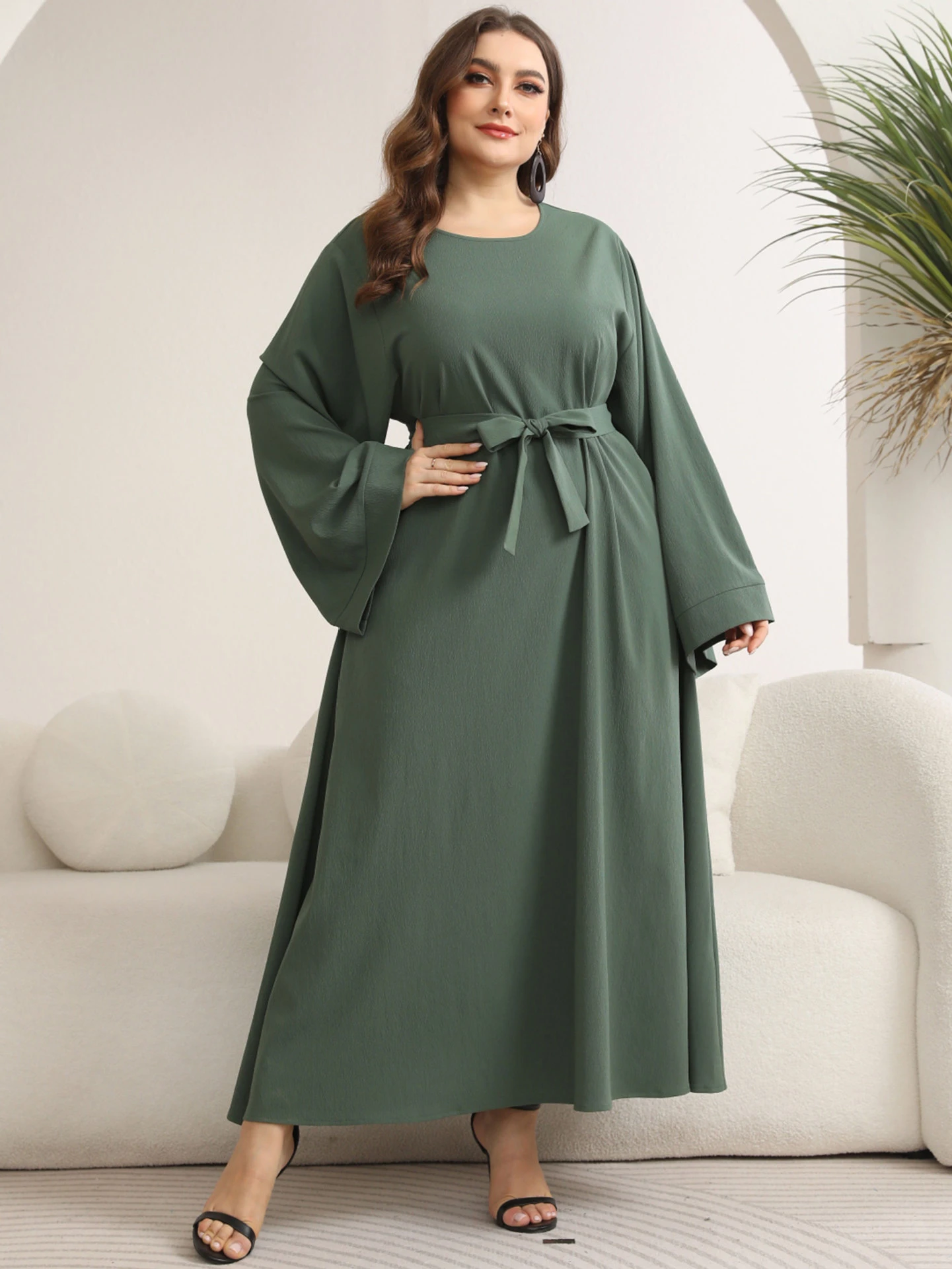 Wholesale 2024 Dubai Abaya Women Islamic Clothing Middle East Week Long