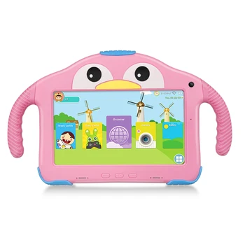 Hot amazon high quality Children tablet 7 inch android quad core cheap tablet pc for kids education and gaming tablet wifi