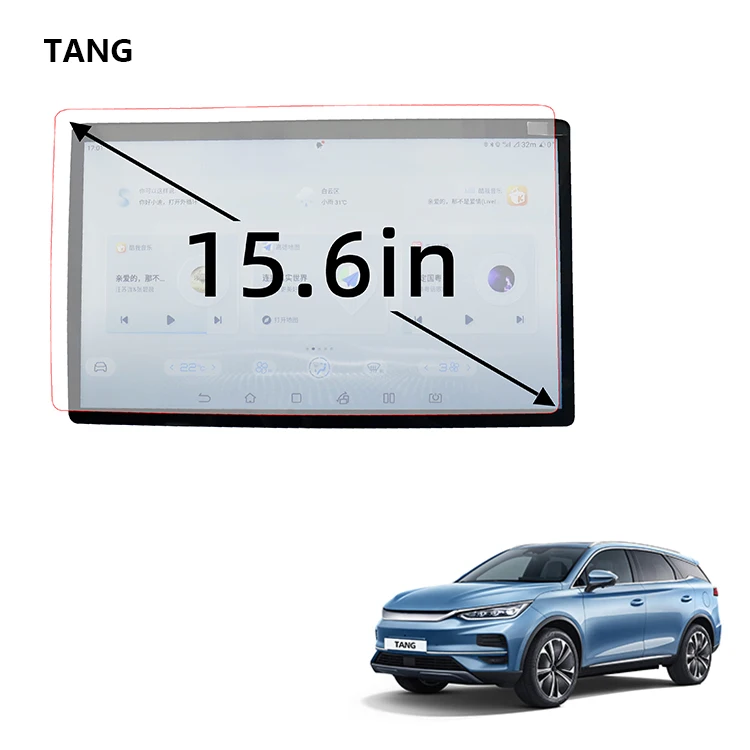Car GPS Navigation Screen Protective Film Car Navigation Protector for BYD Tang EV Accessories 2024
