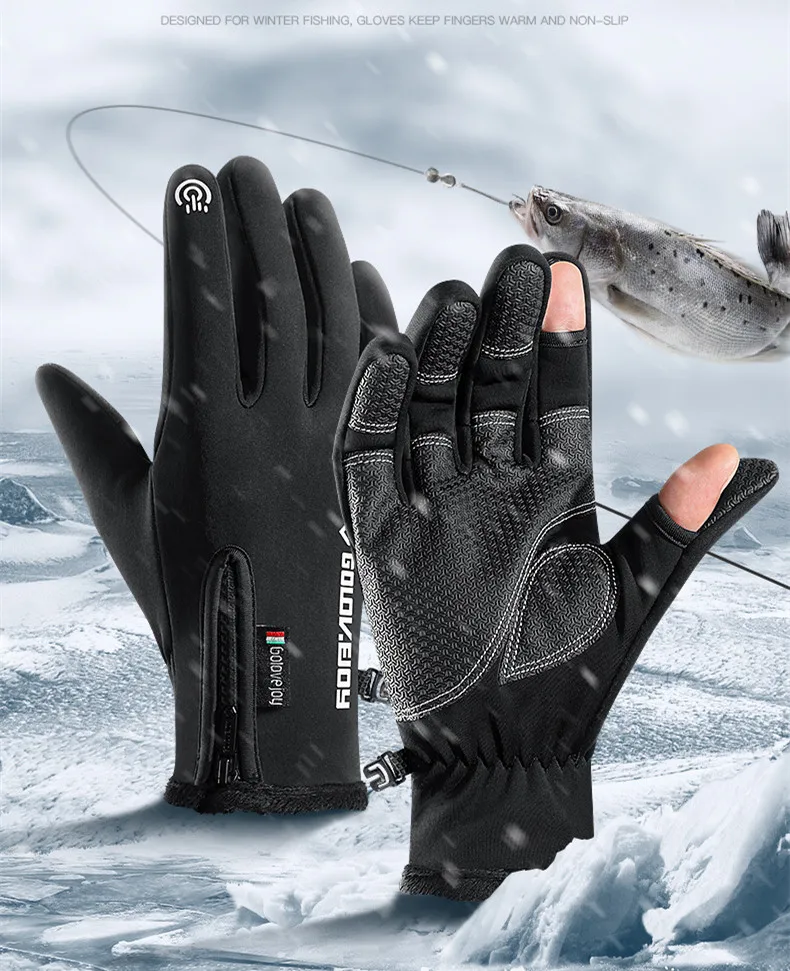 OEM ODM Winter Warm Ice Fishing Gloves for Men Women - China New