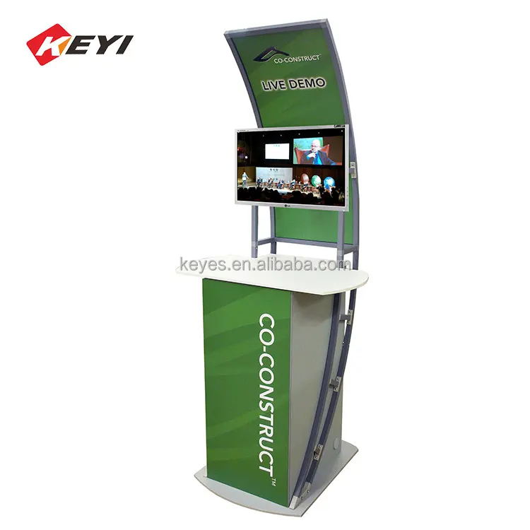 Factory Custom Showroom Metal Video Game Kiosk Display Shelf / Game
