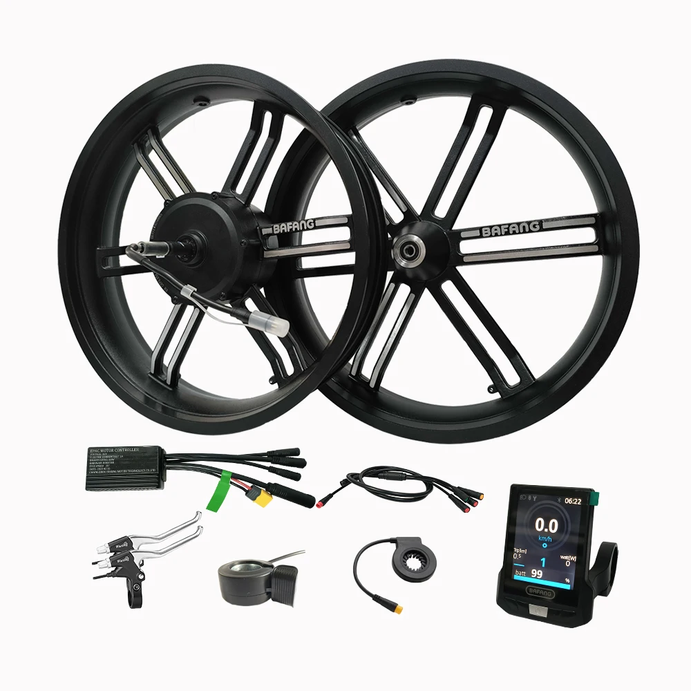 BAFANG Ebike 20x4 前後ホイールセット 36V 250W ハブモーター付き