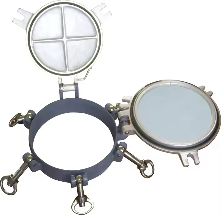 Deadlight Window Brass Bolted Side Scuttle/Portlight Window with Deadlight for Marine ...