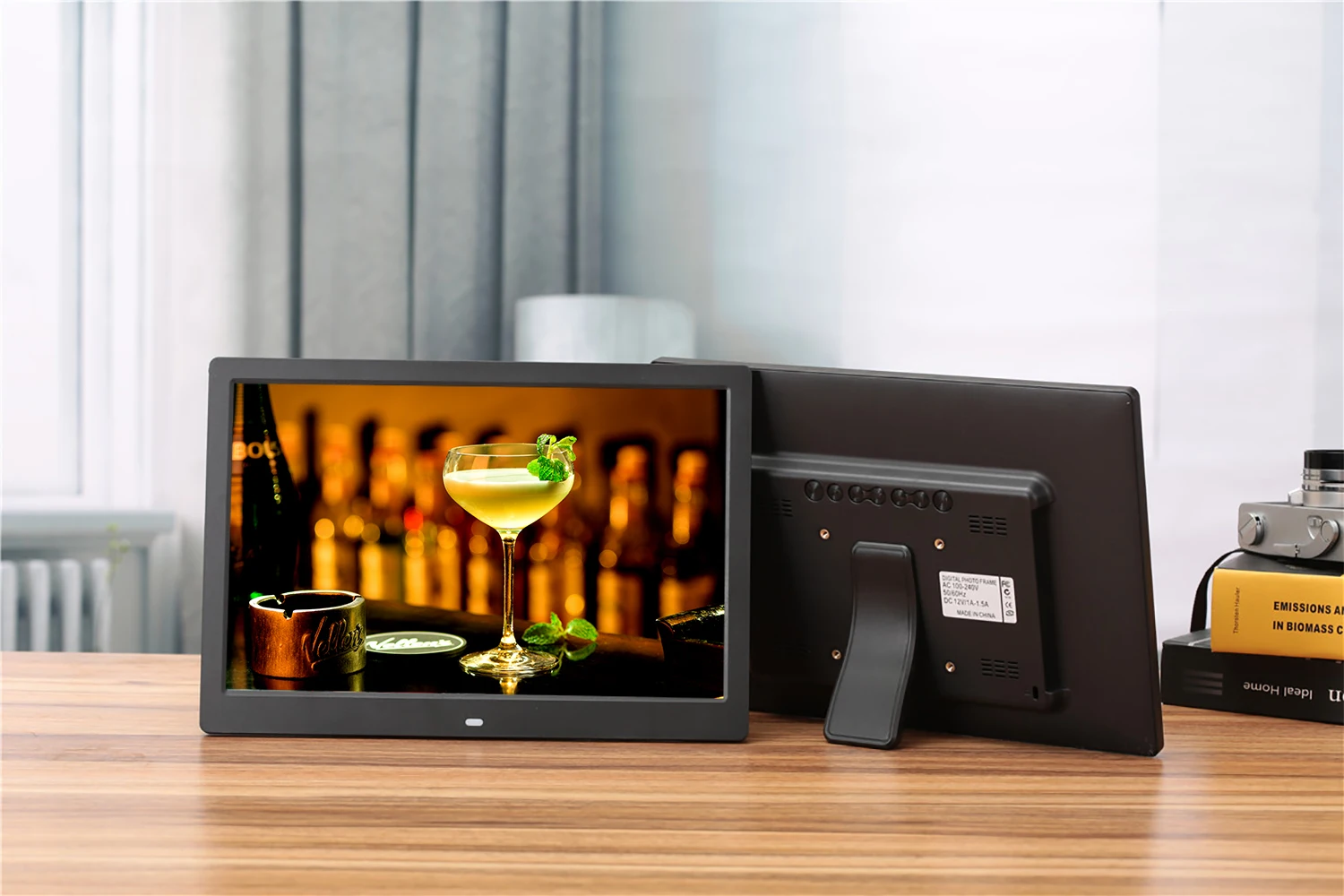 12 Inch Digital Photo Frame Electronic Picture Frame,Various Display Modes For Pictures/videos