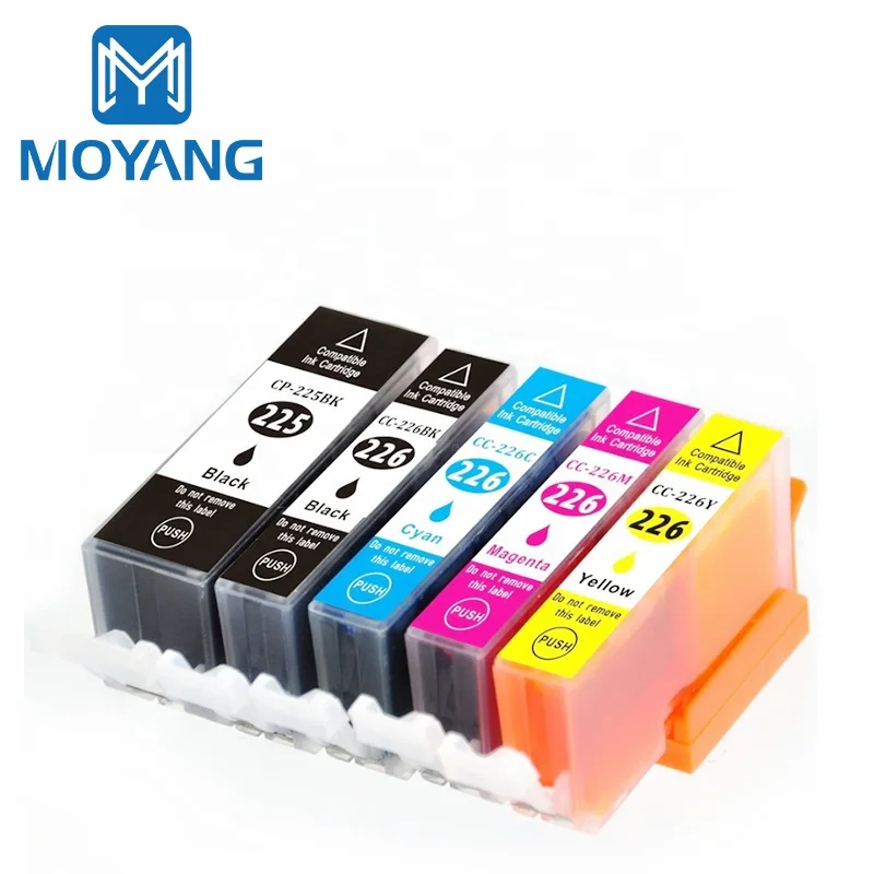 thumbnail image 2 of 6-Pack Refillable Ink Cartridges For Canon PGI-225 / CLI-226 – Fits MG6120, MG8120, MG8220 2 of 6