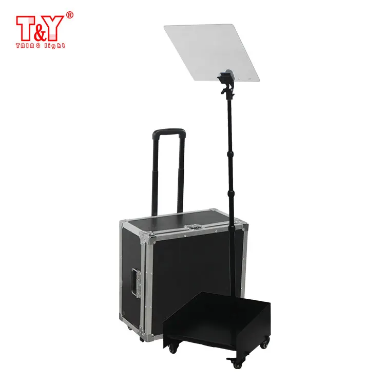 Stage Podium Glass Prompter Conference Speech Presidential Teleprompter