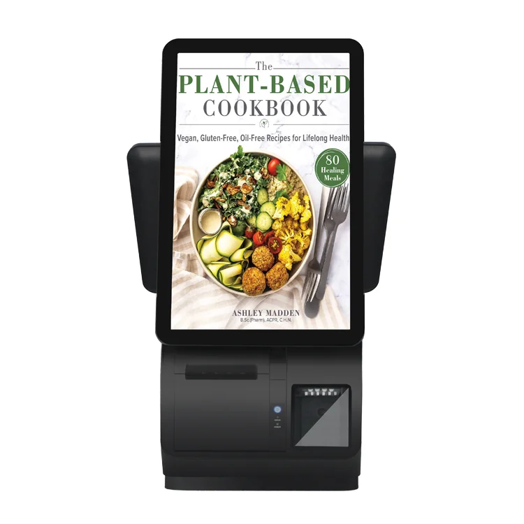 Pos Terminal Machine Restaurant Equipment TouchScreen Kiosk Self Ordering Kiosk Counter Cash Register Pos for Restaurant Machine