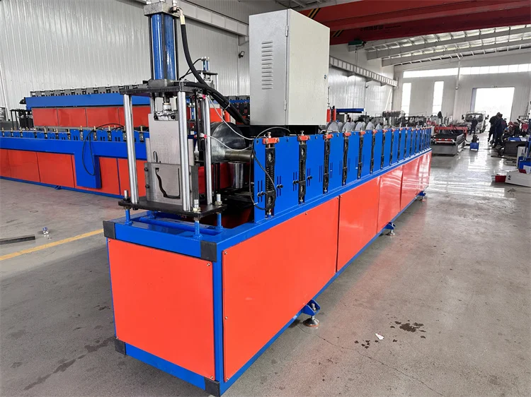 Fully Automatic Pipe Bending Machine Rain Water Steel Downpipe Spout Roll Forming Machines Downspout Gutter and Elbow Machinery