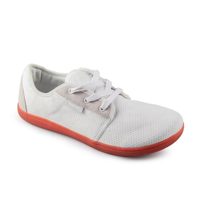 Custom Made Barefoot Sock Shoe Minimalistic Wide Toe Box White Barefoot Thin Gym Shoes