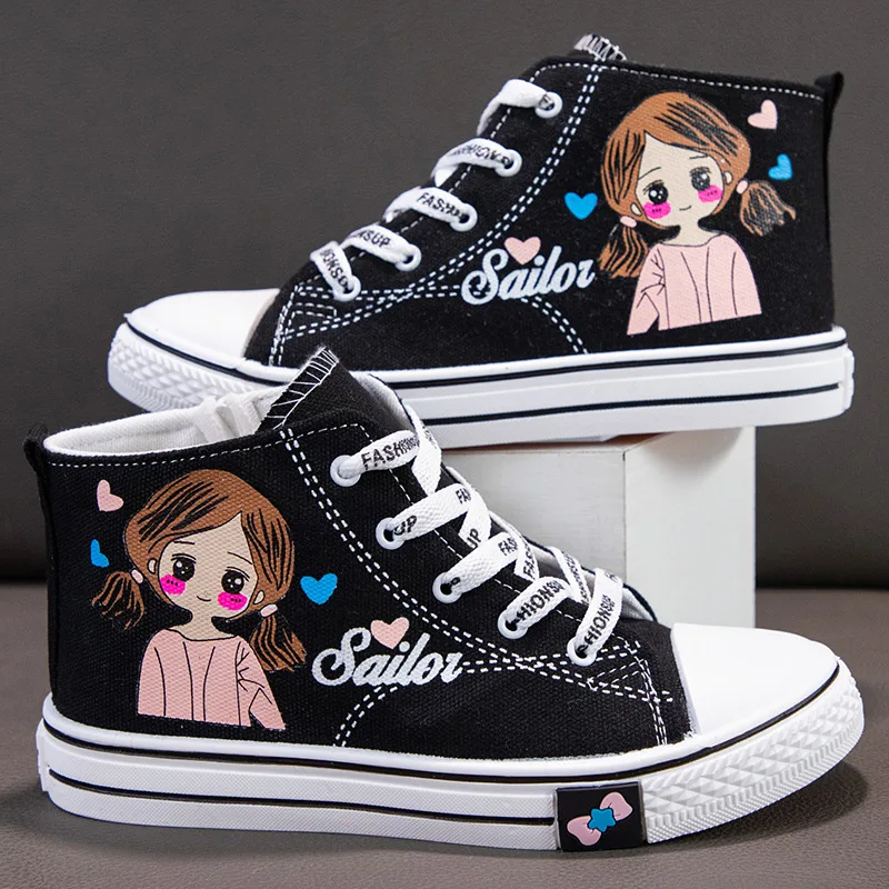 Canvas shoes store for girls