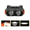 2 Lenti Bianche 100W/70W (Cornice Nera)