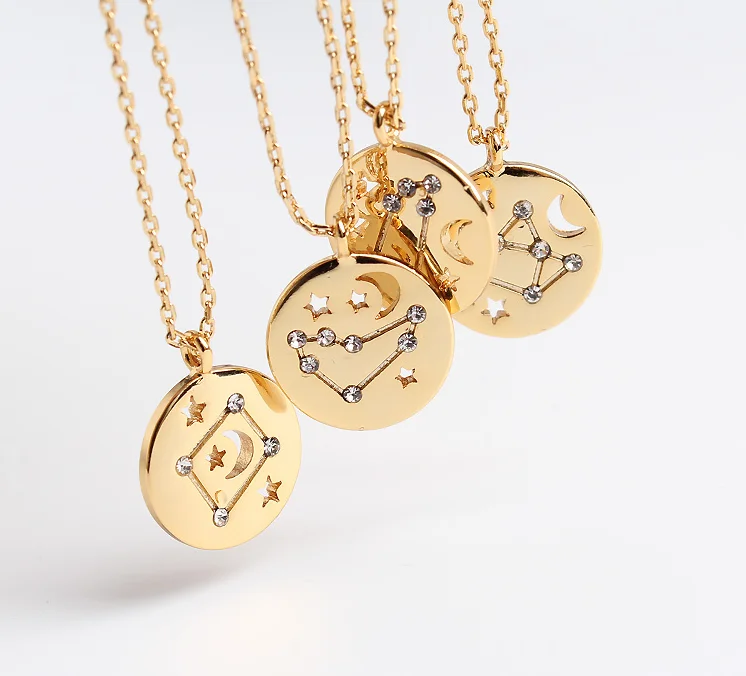18K Gold Filled Virgo Zodiac Sign Bracelet|Constellation|Astrology... 
