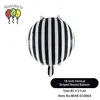 Vertical Striped white+black