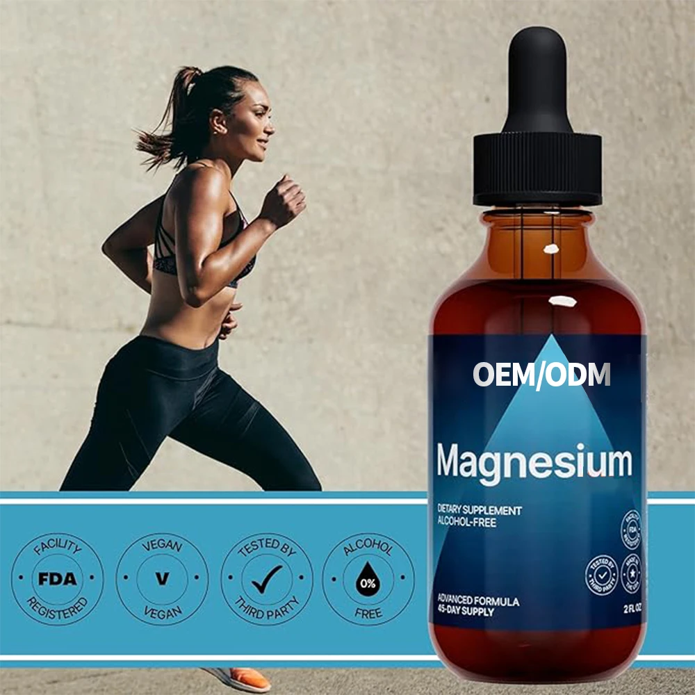 Wholesale Custom Magnesium Citrate Drops Liquid Supplements For Kids