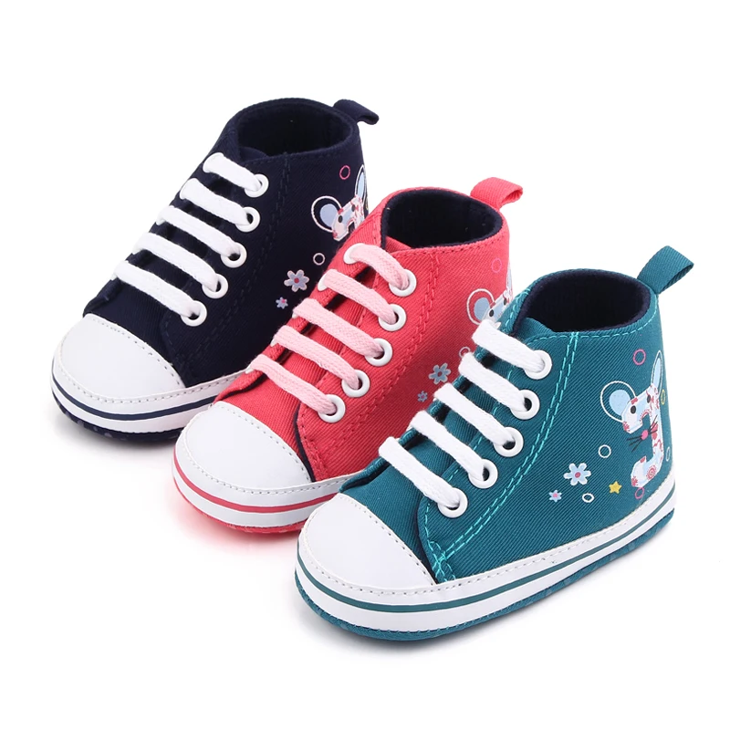 Foreign Trade Popular Cheap Softsole Baby Canvas Shoes