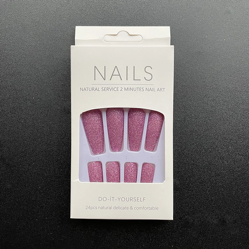 2023 оптовая продажа акриловые накладные ногти искусственные французский