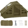 Tenda verde ad aria