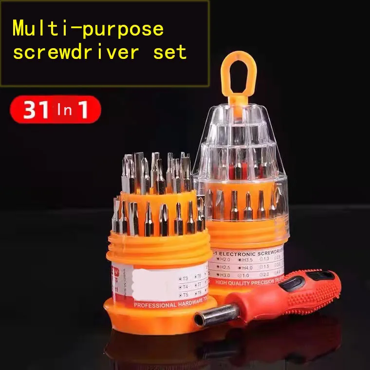 31 In 1 Repair Tool Kit Multi Functional Combination Screwdriver Set