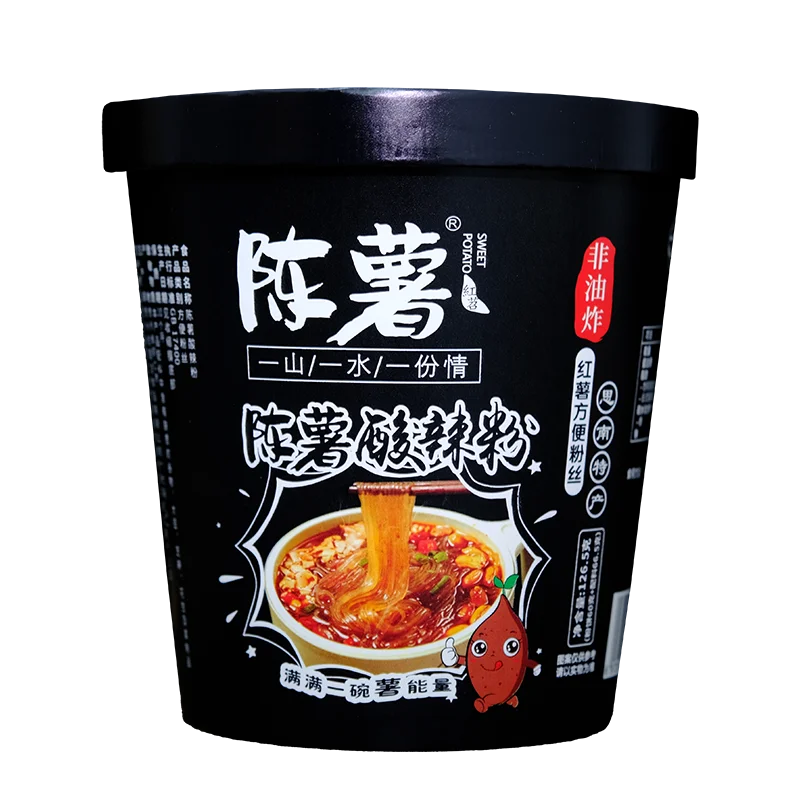 126 5 грамм азиатские Закуски Китайский фаст-фуд Сладкая Картофельная лапша кислая и острая картофельная мука