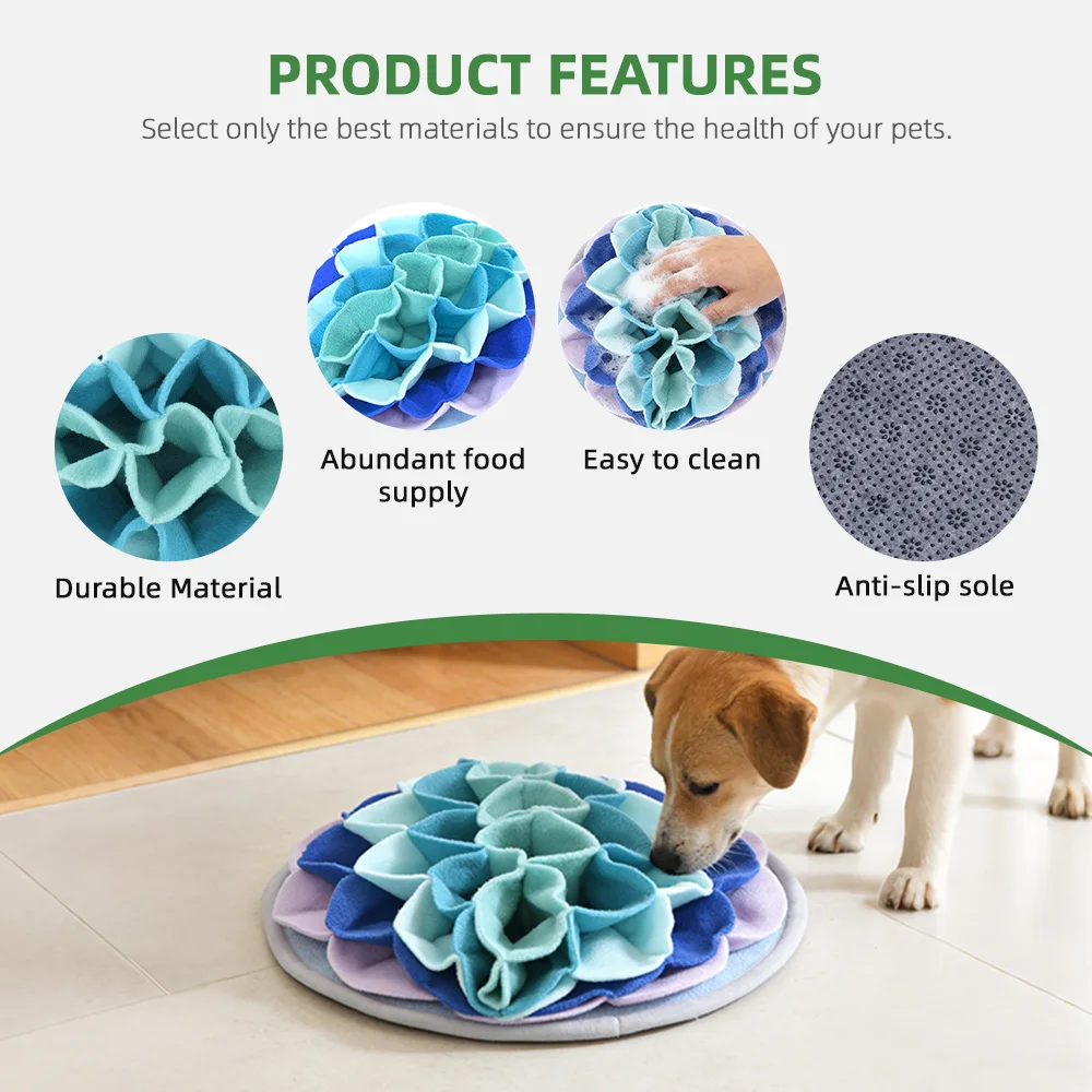 Encourages Natural Foraging Skills Breathable Modern Solid Dog Snuffle - product detail 4