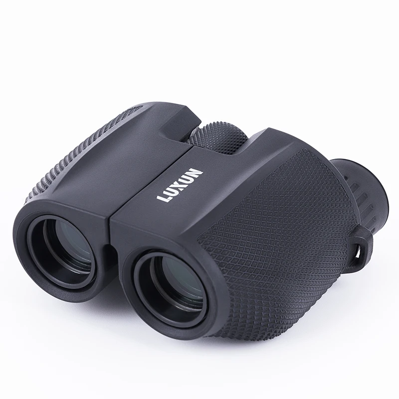 LUXUN High Resolution 10x25 Compact Binoculars with Low Light Long Range Binoculars