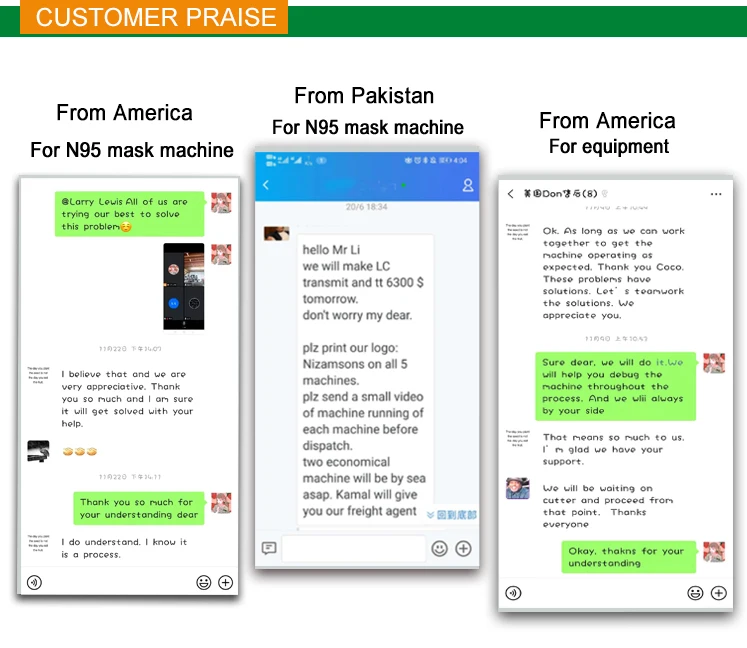 Customer evaluation