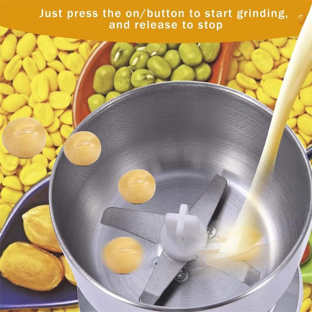 Multi-functional portable mixer juicer stainless steel bean mill beater corn grinder household bean mill