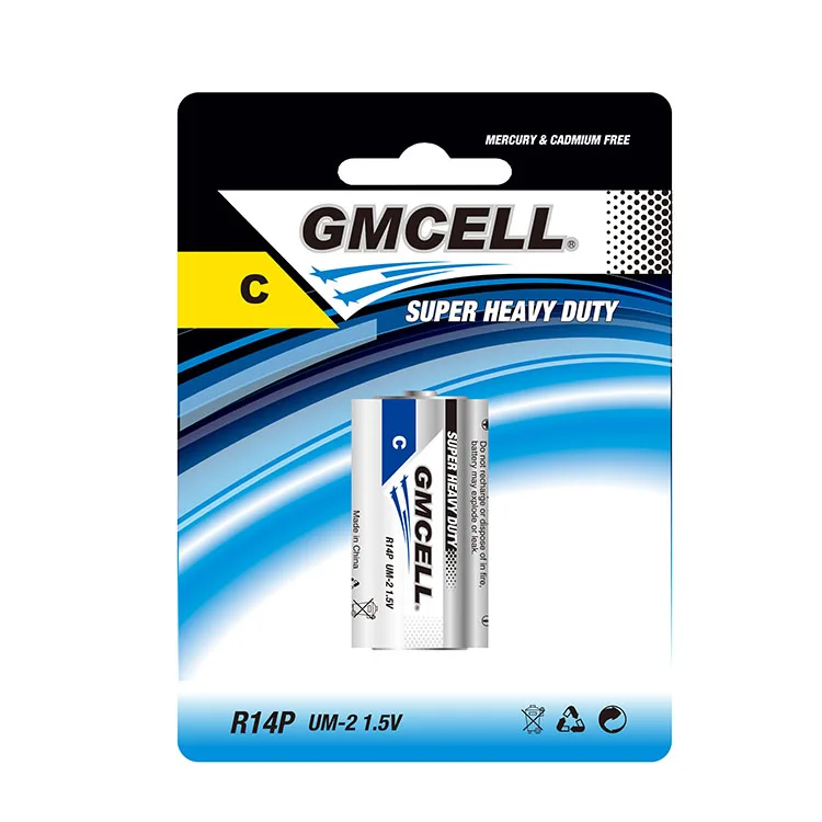 UM-2电池干电池1.5V一次干电池R14 C尺寸家用电器玩具消费电子产品| Alibaba.com